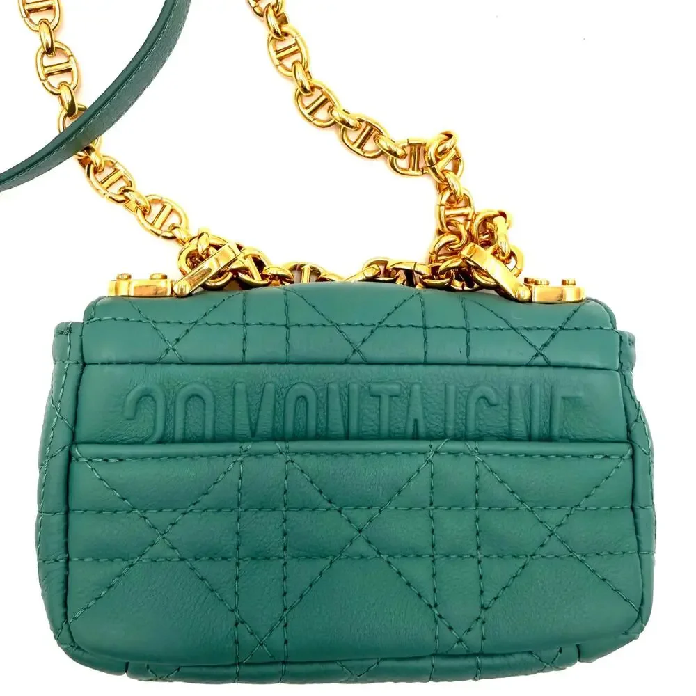 Caro Micro Cannage Quilted Leather Bag